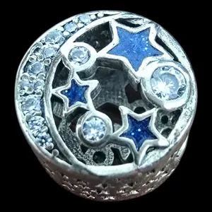 PINGENTE BERLOQUE LUA E ESTRELA