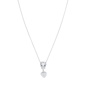 COLAR VENEZIANA PINGENTE GOTA CORAÇÃO