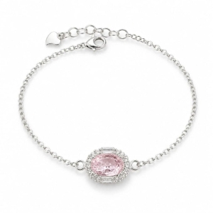PULSEIRA PINGENTE OVAL CRAVEJADO