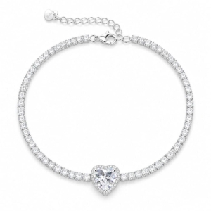 PULSEIRA RIVIERA PINGENTE CORAÇÃO