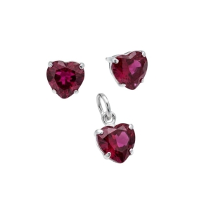 CONJUNTO CORAÇÃO 6mm