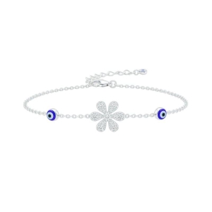PULSEIRA FLOR OLHO GREGO
