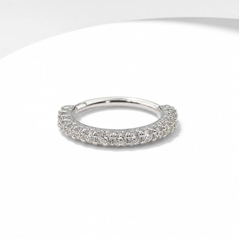 PIERCING ARGOLA CRAVEJADA