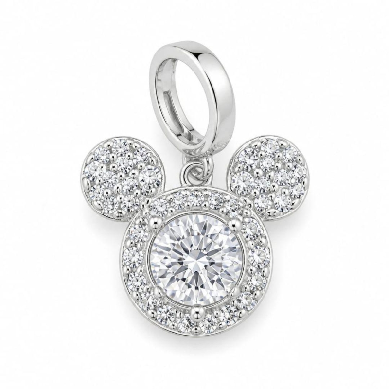 PINGENTE MICKEY CRAVEJADO