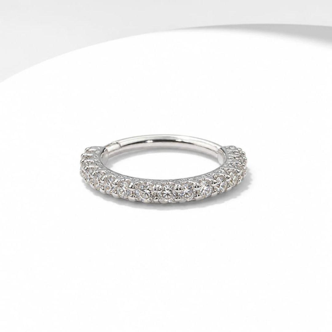PIERCING ARGOLA CRAVEJADA