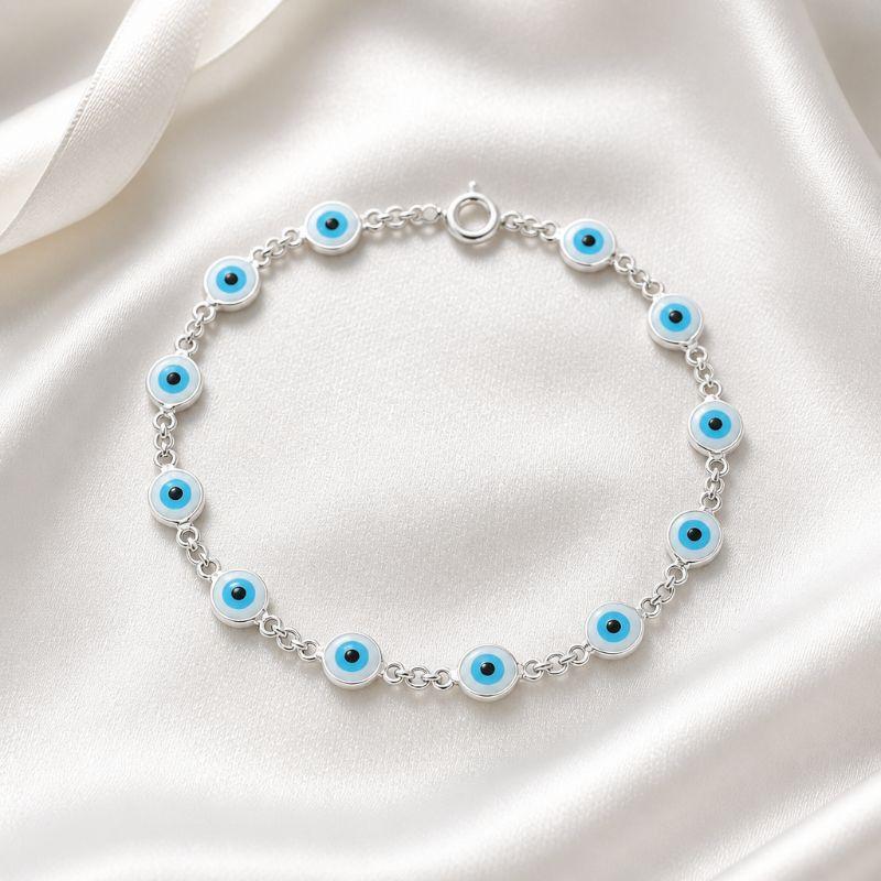 PULSEIRA OLHO GREGO 6,6mm