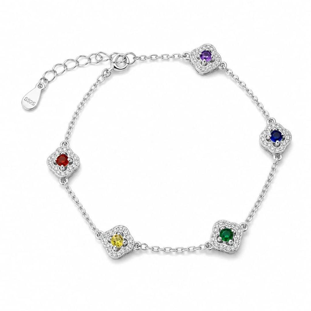PULSEIRA TREVO CRAVEJADO