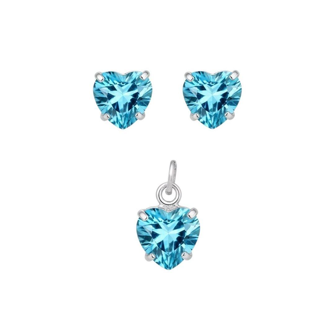 CONJUNTO CORAÇÃO 6mm