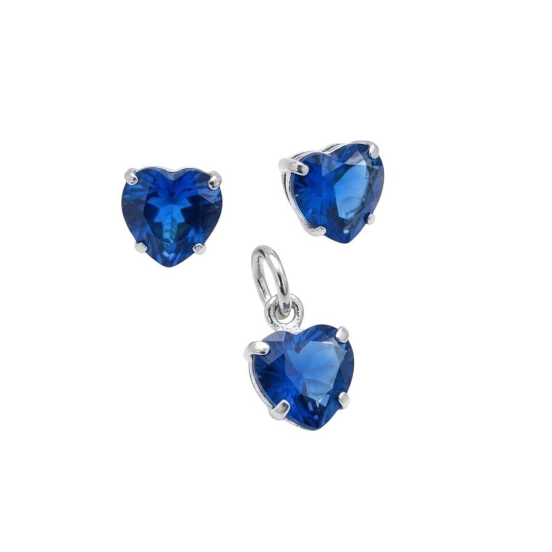 CONJUNTO CORAÇÃO 6mm